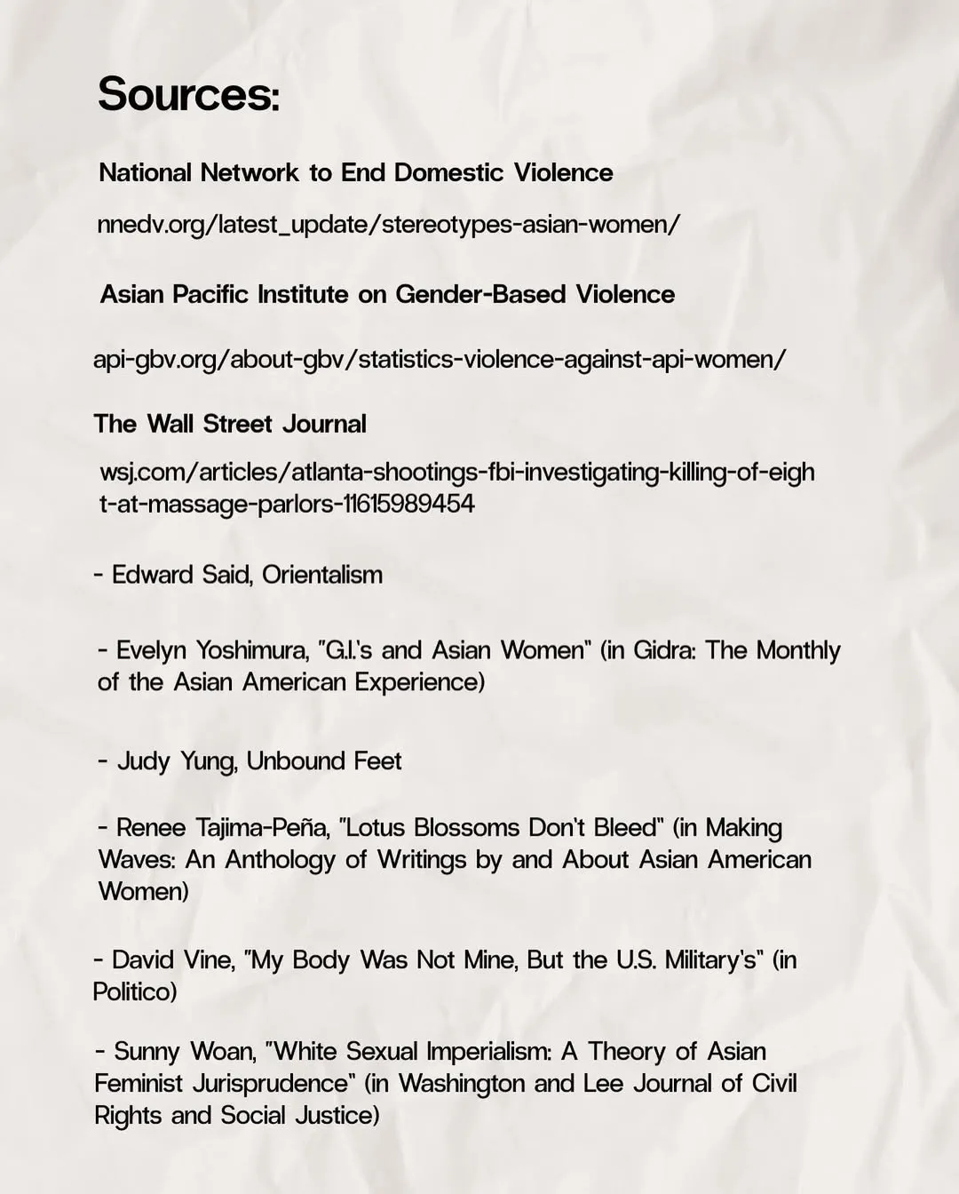 Photo shared by Xīn Shēng | 心声 Project on March 26, 2021 tagging @wsj, @politico, @nnedv, and @rtajimapena.