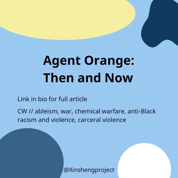 Agent Orange: Then and Now

Link in bio for full article

CW // ableism, war, chemical warfare, anti-Black racism and violence, carceral violence