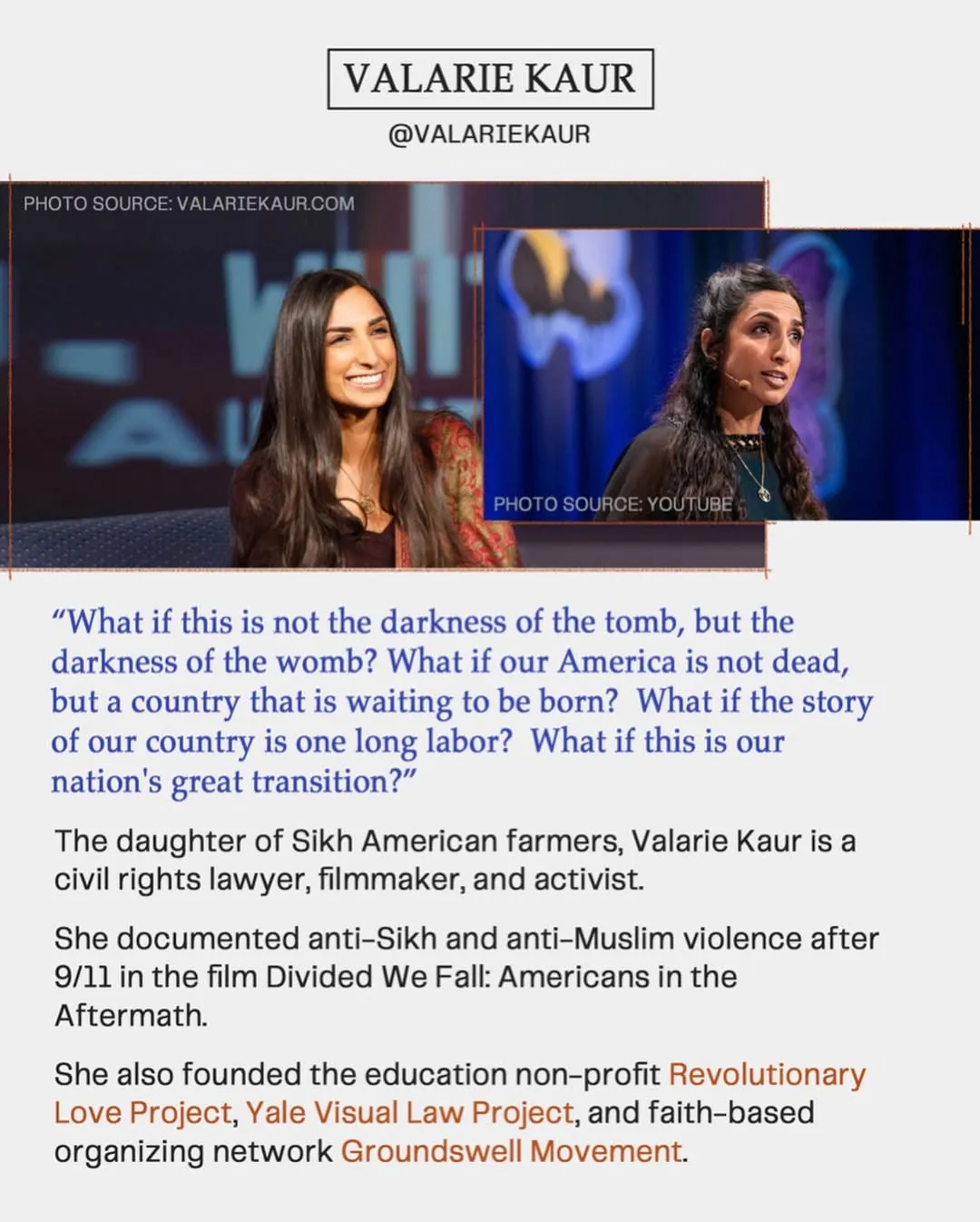 Photo shared by Xīn Shēng | 心声 Project on May 26, 2021 tagging @valariekaur, and @impact.